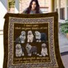 Old English Sheepdog 09 Ndq0453 Quilt  Quilt